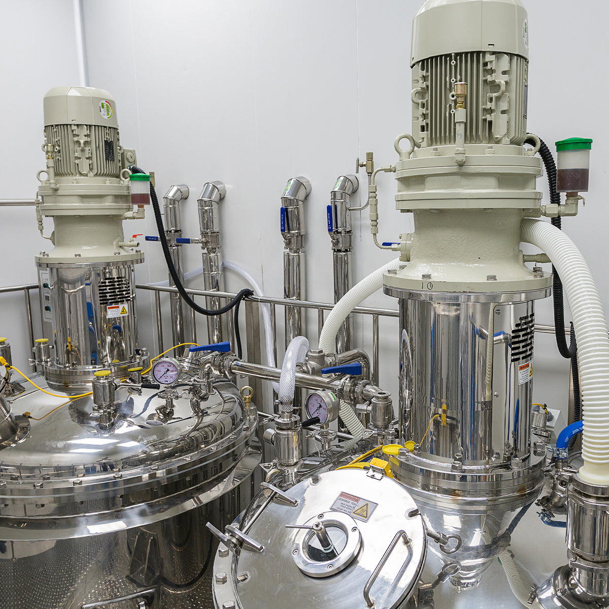 Hot Process Mixing at Angel Cosmoceuticals
